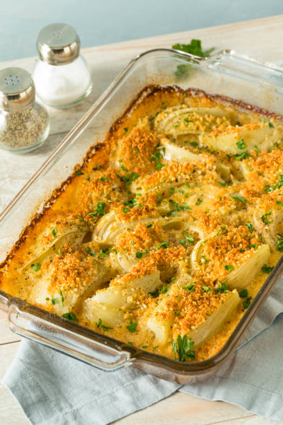 istock Homemade Cheesy Fennel Gratin 873059064