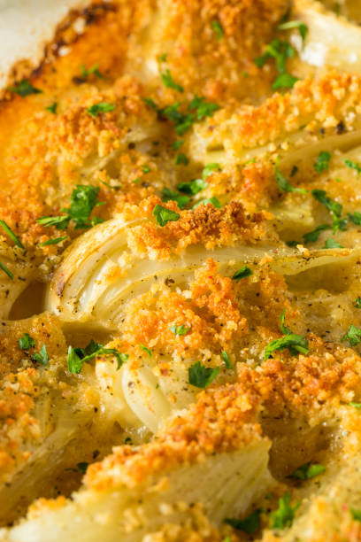 istock Homemade Cheesy Fennel Gratin 873059282