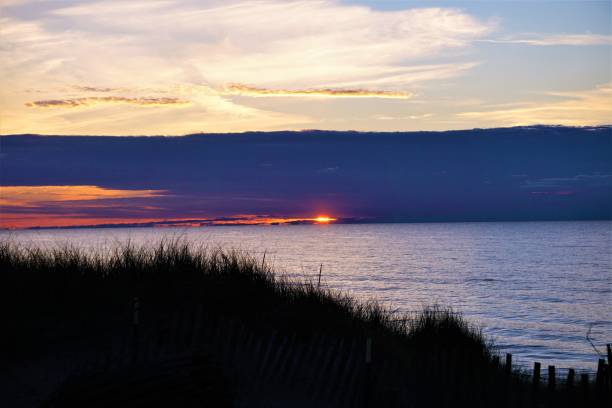 istock Sunset on Lake Michigan 873061926
