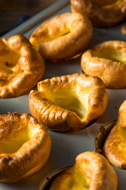 istock Warm Homemade British Yorkshire Puddings 873062930