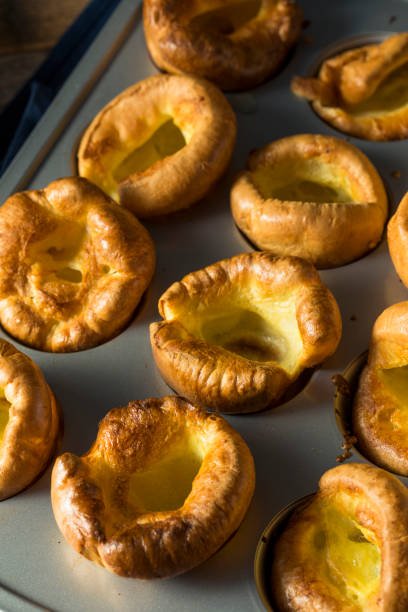 istock Warm Homemade British Yorkshire Puddings 873065706