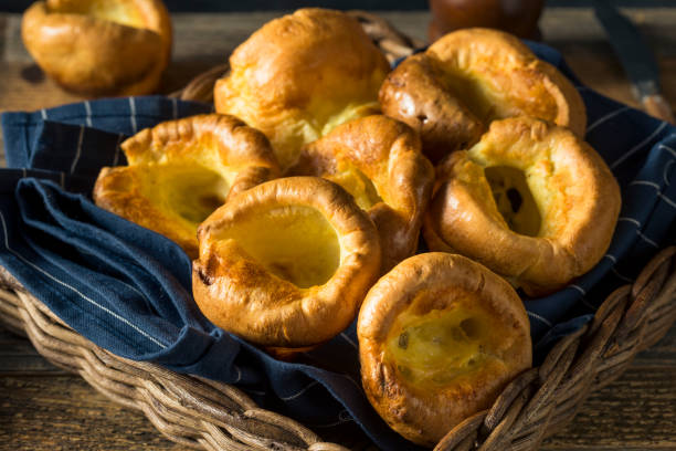istock Warm Homemade British Yorkshire Puddings 873066192
