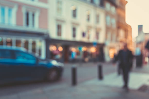 istock blurred background of Crowded street in Cambridge, UK 873068408