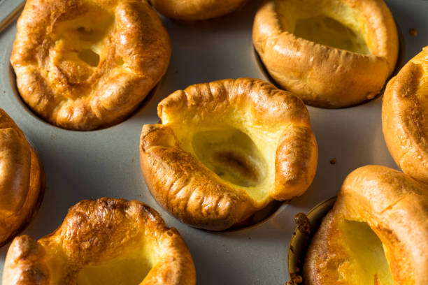 istock Warm Homemade British Yorkshire Puddings 873068476