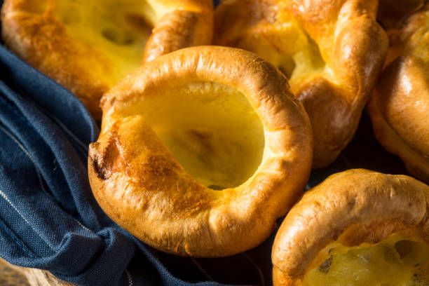 istock Warm Homemade British Yorkshire Puddings 873068588