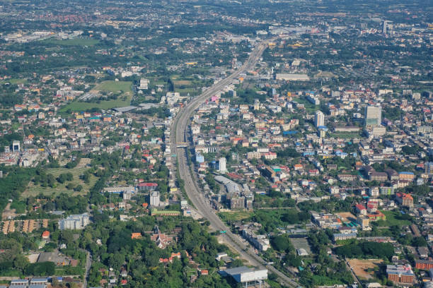 istock Aerial Top view in thailand. 873081638