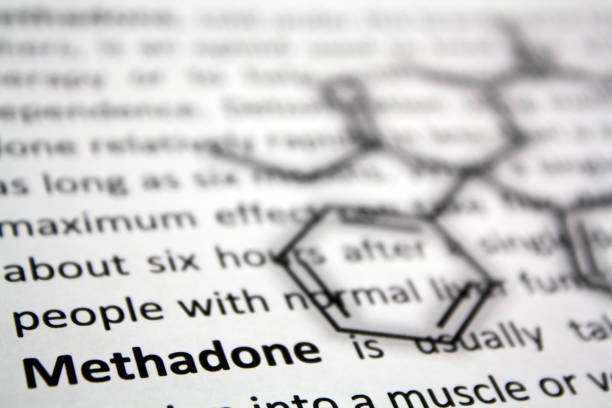 Methadone opioid dependence Methadone - Opioid (narcotic) pain medication - Abstract methadone stock pictures, royalty-free photos & images