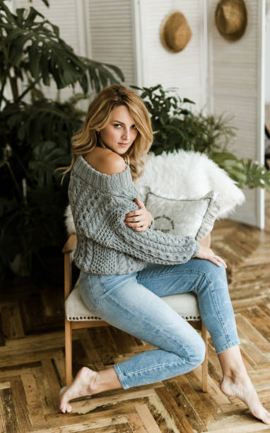 istock woman in a beautiful interior 873088844