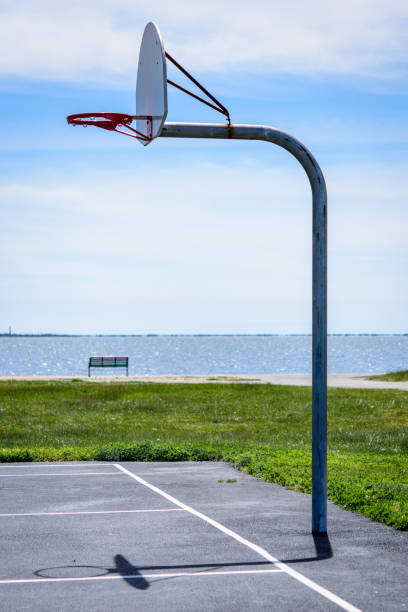 istock Basketball Half Court 873098772