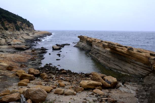 istock Yehliu Geopark coast, Northern Taiwan 873107716