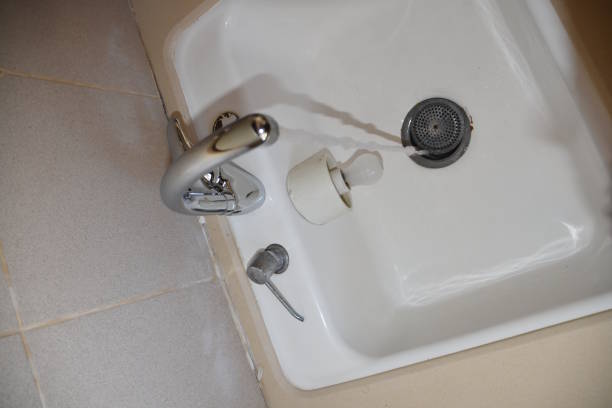 istock Dangerous combination of water and electricity 873108050