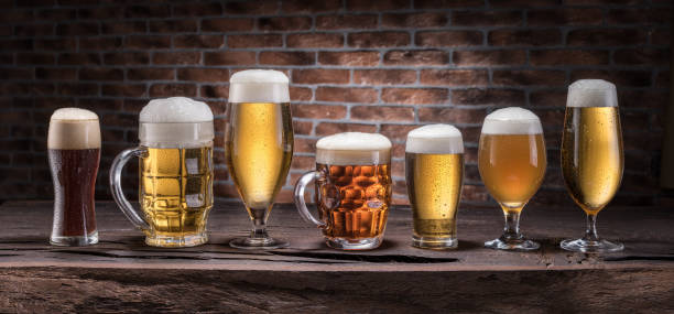 istock Different glasses of beer. 873108418