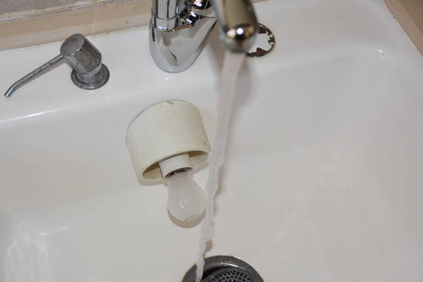 istock Dangerous combination of water and electricity 873110876