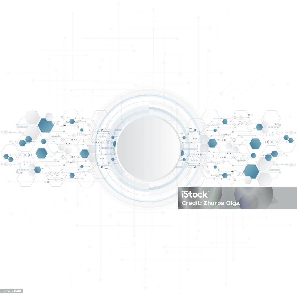 Example Of Vector Indesign Technology Technology Design Stock Illustration - Download Image Now - Abstract ...