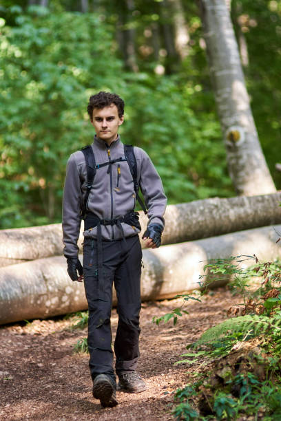 istock Teenager hiker on a trail 873137924