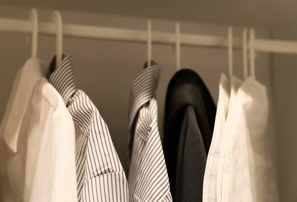 istock man's shirts in cabinet 873153468