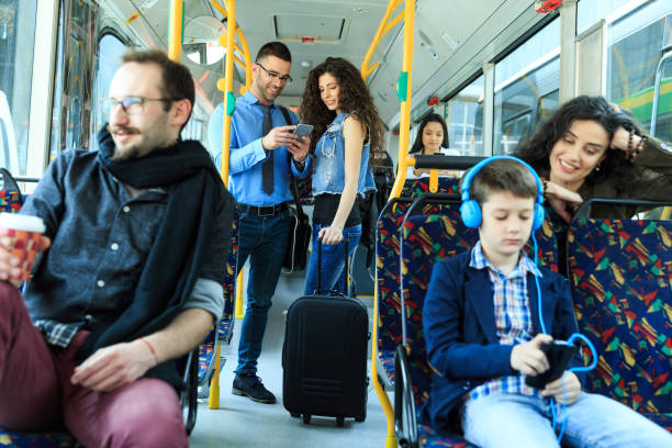 istock Young couple traveling and using smart phone 873160584