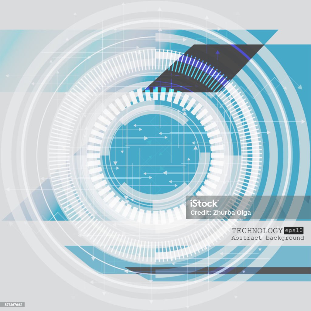 Abstract Technology Stock Illustration - Download Image Now - Abstract ...