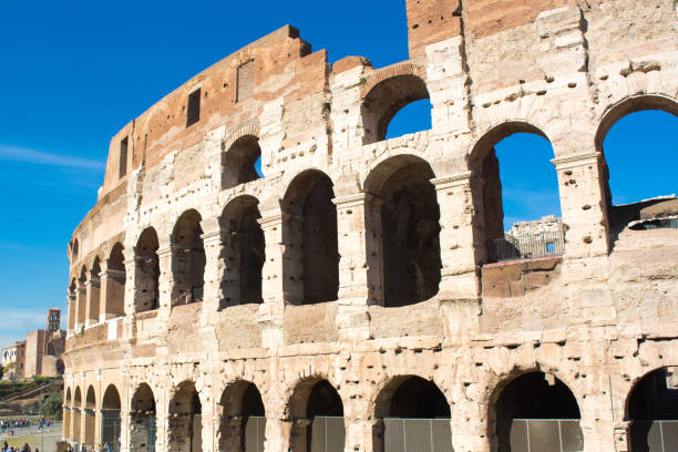 istock view of the colosseum in rome 873167800