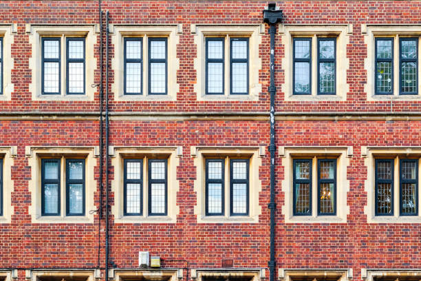 istock Facade of a brick mansion block 873167910