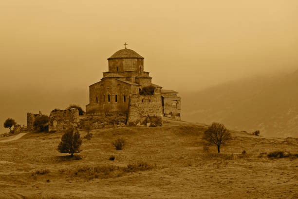 istock Jvari church in Mtskheta, Georgia, Caucasus. 873184746