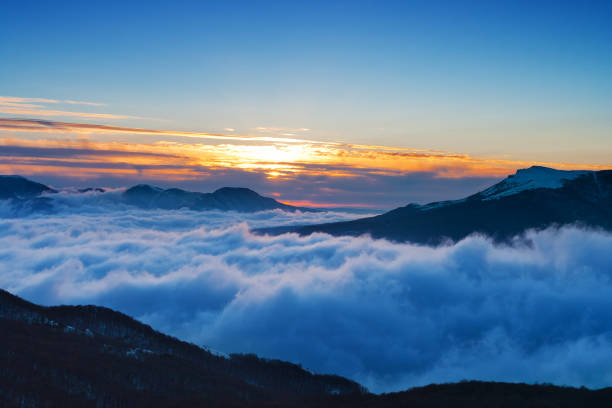 istock Sunrise in the mountains. 873187462
