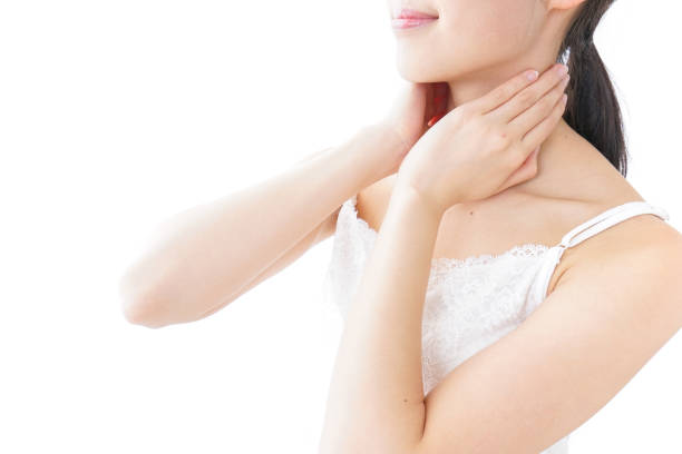 istock young woman applying a cream 873200652