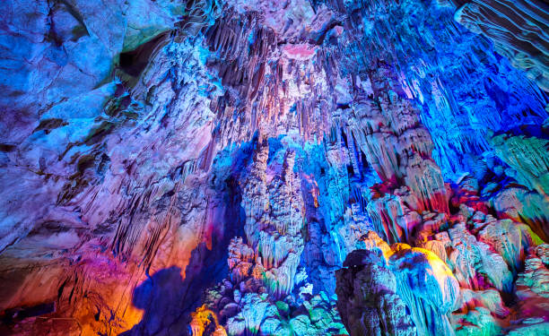 istock The Reed Flute Cave in Guilin, China. 873207992