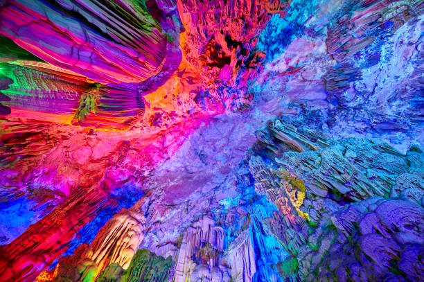 istock The Reed Flute Cave in Guilin, China. 873208358
