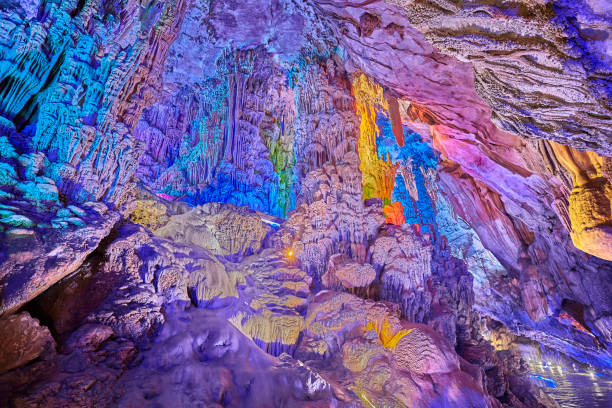 istock The Reed Flute Cave in Guilin, China. 873208602