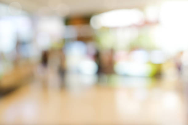 istock Abstract blur and bokeh shopping mall 873252738