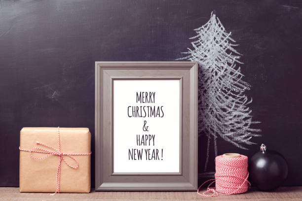 istock Poster mock up template for Christmas holiday 873256894