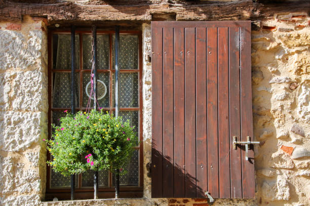 istock wooden window in a half timbered house 873259674