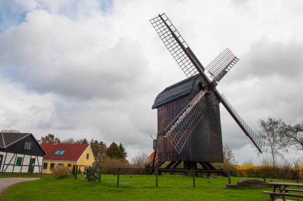 The windmill at Weybourne in north Norfolk, UK