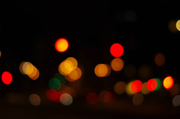 istock Night city street lights bokeh background 873270548