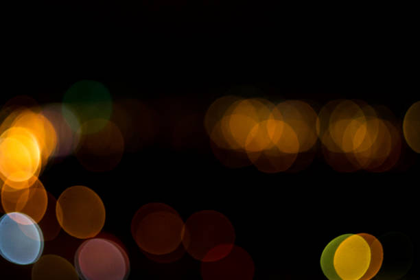 istock yellow lights on a black background abstraction 873272250
