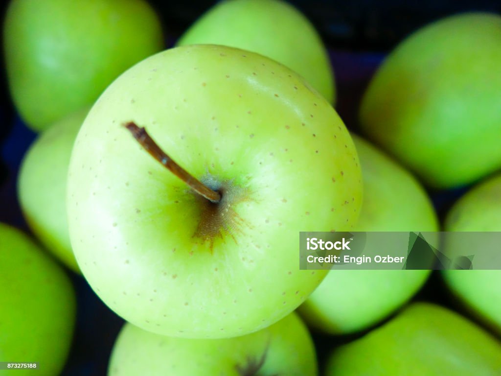 Fresh green apple Fresh Green Apple Clean Stock Photo
