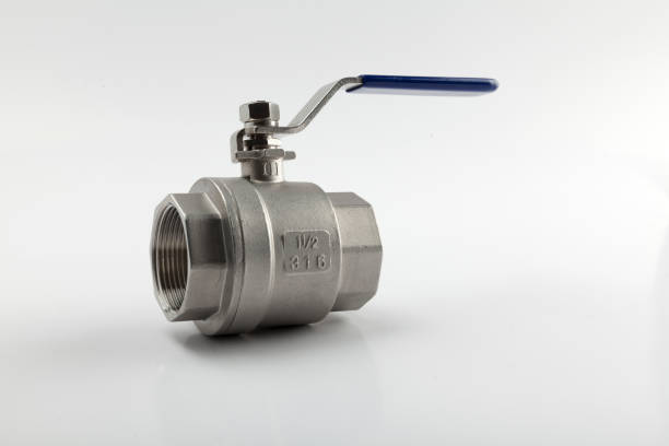 istock metal water valve fittings 873292468