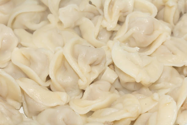 istock background Dumplings, Russian national dish 873310874