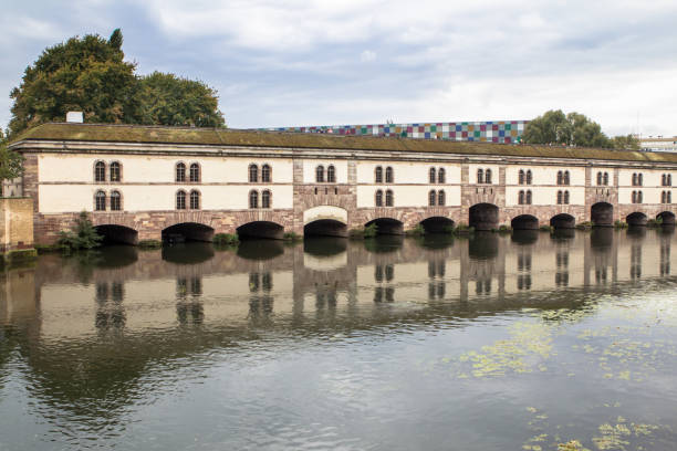Vauban Dam in Strasbourg, Alsace, France