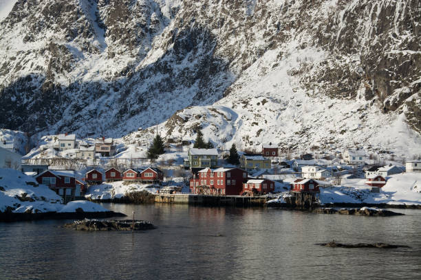 istock Village A, Lofoten, Norway 873313644