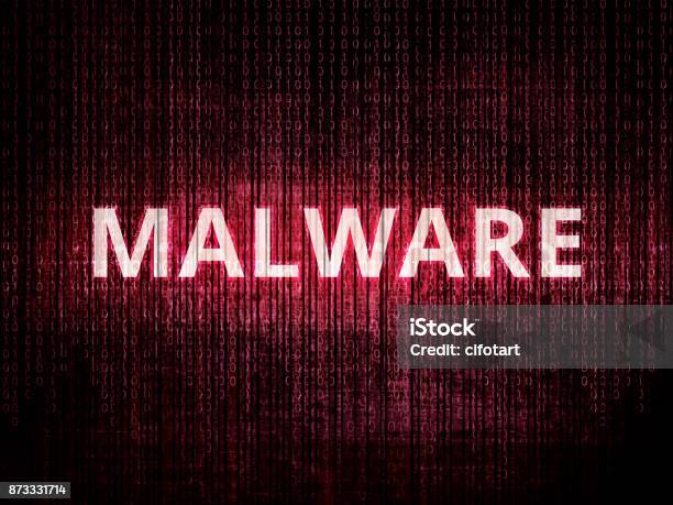 Malware Background With Binary Coding Stock Illustration - Download Image Now - Trojan Horse, Abstract, Backgrounds