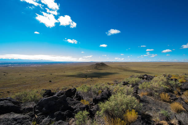 View from the top of one of The Three Sisters in Albuquerque, New Mexico
