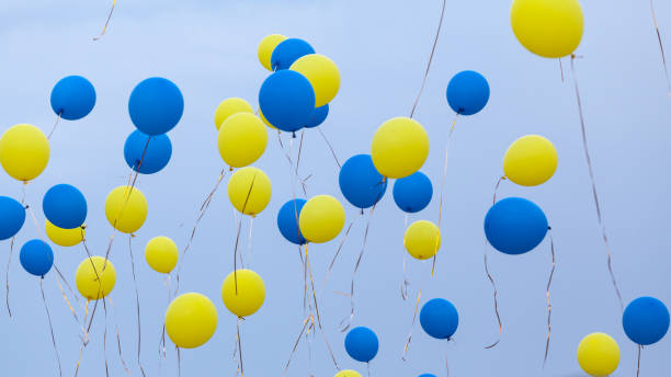 istock Balloons in the sky 873336160