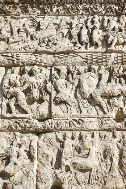 istock Bas-relief on the Arch of Galerius 873338430
