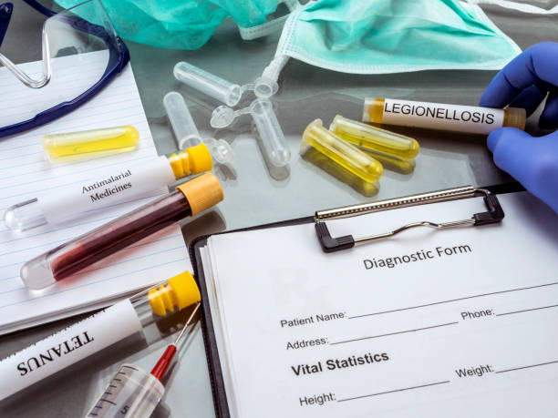 istock Doctor working with samples of contagious diseases in a clinical laboratory 873340726