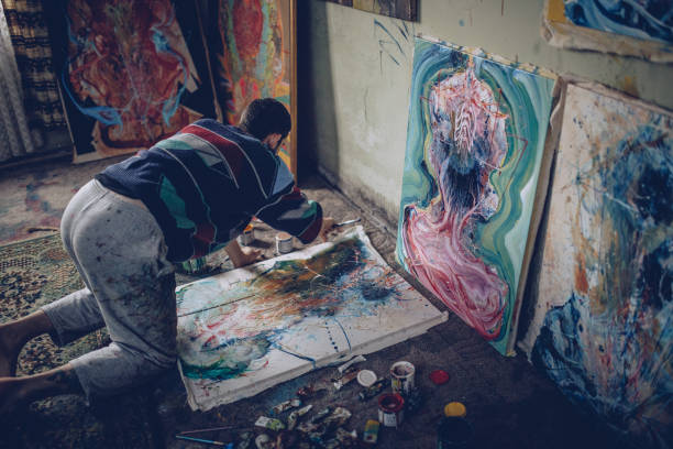 istock New day and a new painting 873361532