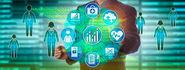 istock Data Manager Measuring Population Healthcare 873370586