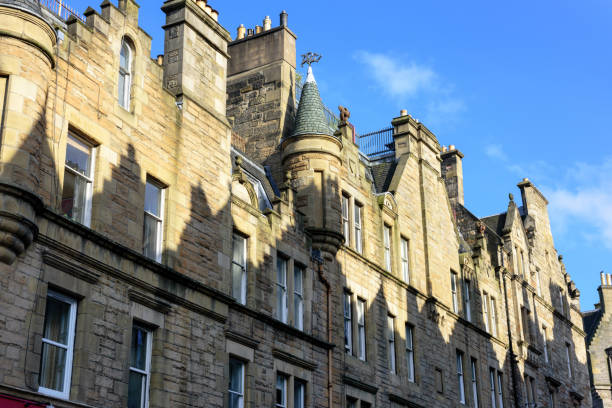istock Architecture and shadows, Jeffrey Street, Edinburgh, Scotland 873370592