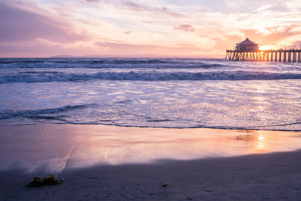 istock Gorgeous Huntington Beach Sunset 873371500